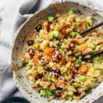 caulifower fried rice from POY